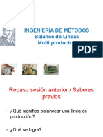 Balance de Líneas Multiple