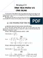 Baigiang12 - Phep Tinh Tich Phan Va Ung Dung