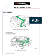 Cummin KTA 38 Flow Diagram Cooling System