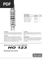 Shock Absorber For Honda CBR250R: Otee! Otee!