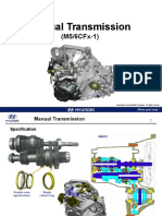 Manual Transmission: (M5/6Cfx-1)