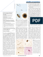 A-Synuclein in Lewy Bodies: Scientific Correspondence