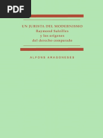 Aragoneses, Alfons, Un Jurista Del Modernismo. Raymond Saleilles y Los Orígenes Del Derecho Comparado, 2009