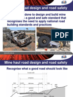 Mine Haul Road Design and Road Safety PDF