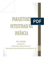 ' Aula Parasitoses Intestinais