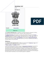 Societies' Registration Act