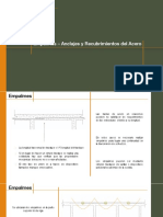 Empalmes - Anclajes y Recubrimientos Del Acero