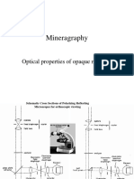 The Techniques To Identify Opaque Minerals in Reflected Light 2015