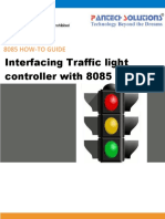 Interfacing Traffic Light With 8085 Trainer Kit