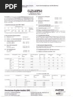DIN 2.0402 CuZn40Pb2 en Aleman