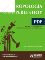 Antropologia Ante El Peru de Hoy PDF