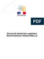 BTS Maintenance Industrielle