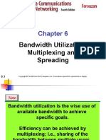 Bandwidth Utilization: Multiplexing and Spreading