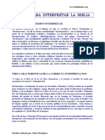 Claves para Interpretar La Biblia PDF