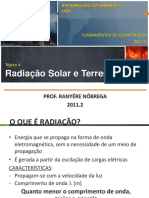 Climatologia - Radiação Solar e Terrestre