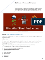 8 Best Video Editing Softwares I Discovered For Linux Tecmint Com