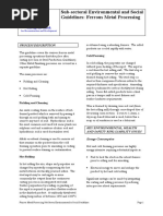 Ab0cd: Sub-Sectoral Environmental and Social Guidelines: Ferrous Metal Processing