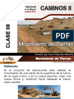 Clase 08 - Movimiento de Tierras