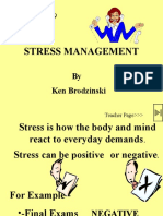 Stress Management: Ken Brodzinski by