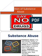 Prevention of Substance Abuse