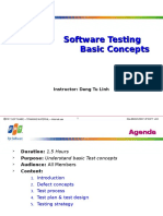 Software Testing Basic Concepts