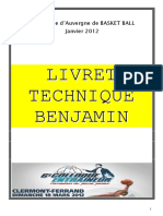 Livret Technique Benjamin Projet 1