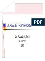 Files-2. Mathematical Preliminaries SE302 Topic 2 - Laplace Transform