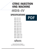 Injection Machine MDS-IV - Specs