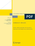 2997-Sobolev Spaces - With Applications To Elliptic Partial Differential Equations (2nd)