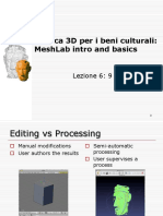 MeshLab Intro and Basics