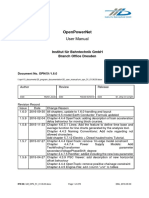 Open Power Simulation - User Manual