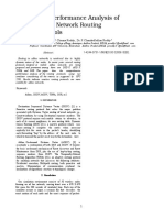 Performance Analysis of Adhoc Network Routing Protocols: # P. Chenna Reddy, Dr. P. Chandrasekhar Reddy '