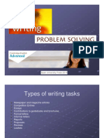 Cae Writing Problem Solving