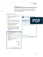 Enabling Arabic Input: Yping in Rabic Indows