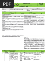 Plan Anual de Computacion Cuarto de Basica Uesme