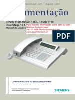 Manual Telefone Openstage15T Hipath 1100 BR PDF