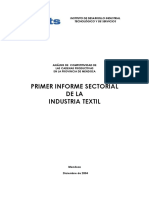 Informe Sectorial Textil Mendoza 2004 PDF