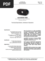 NanoSSOC A60 Technical Specifications 2