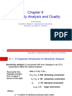 CH 06 Sensitivity Analysis and Duality