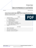 Fundamentals of On-Resistance in Load Switches: Application Report