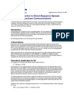 An Introduction To Direct-Sequence Spread-Spectrum Communica