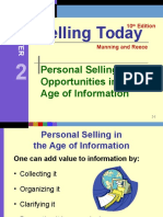 CH 2 - Career Opportunities in Selling Today