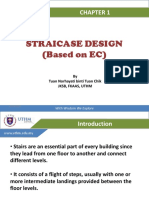 Design of Staircase According To Eurocode 2