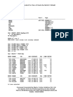 Spool Generated For Class of Oracle by Satish K Yellanki