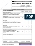 Formulario para Processo de Gerenciamento de Performance