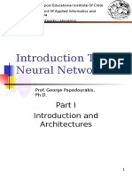 Introduction To Neural Networks