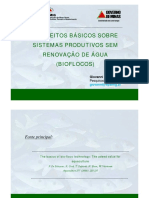 Cultivo de Peixes em Sistema Bioflocos