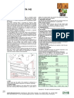 Pre-Cleaner DELTA 142: Data Sheet 142