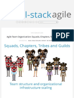 Agile Team Organisation - Squads, Chapters, Tribes and Guilds - Full-Stack Agile