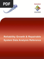 Reliability Growth and Repairable System Analysis Reference